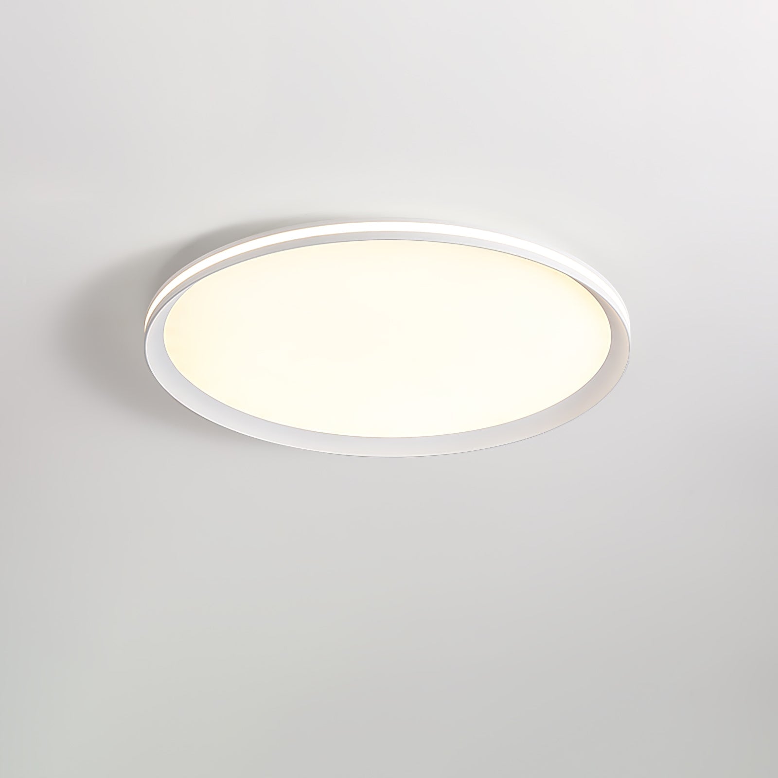 Acrylic Circular LED Ceiling Light | Acrylic | White