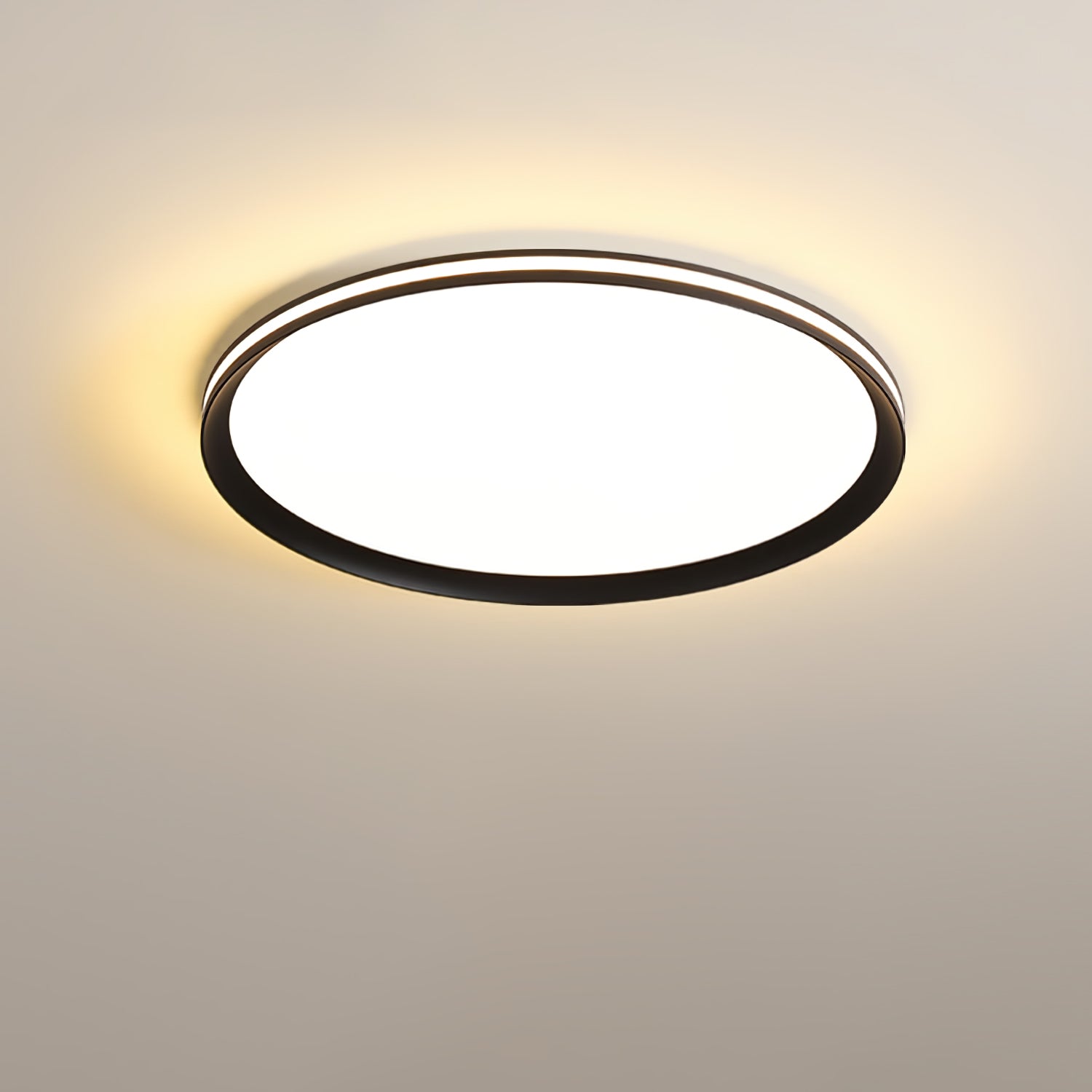 Acrylic Circular LED Ceiling Light | Acrylic | White
