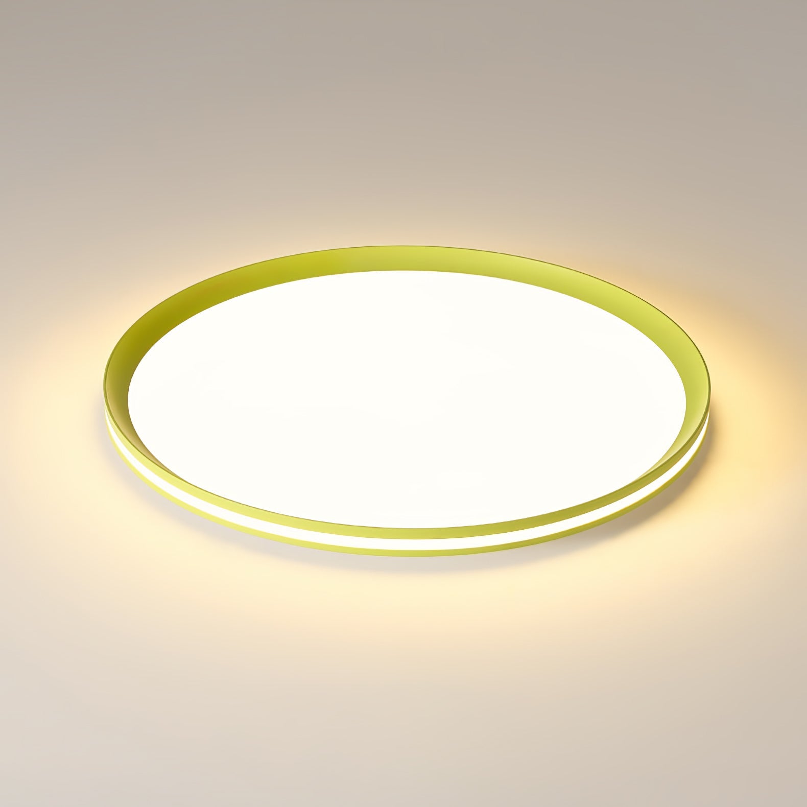 Acrylic Circular LED Ceiling Light | Acrylic | White