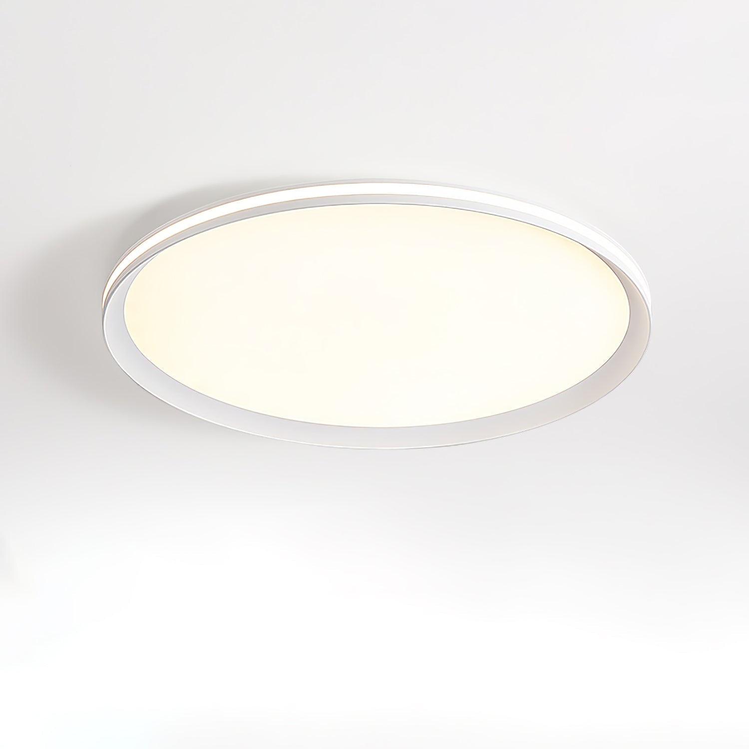 Acrylic Circular LED Ceiling Light | Acrylic | White