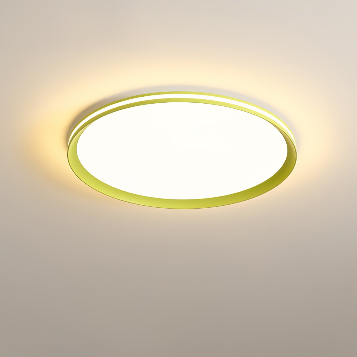 Acrylic Circular LED Ceiling Light | Acrylic | White