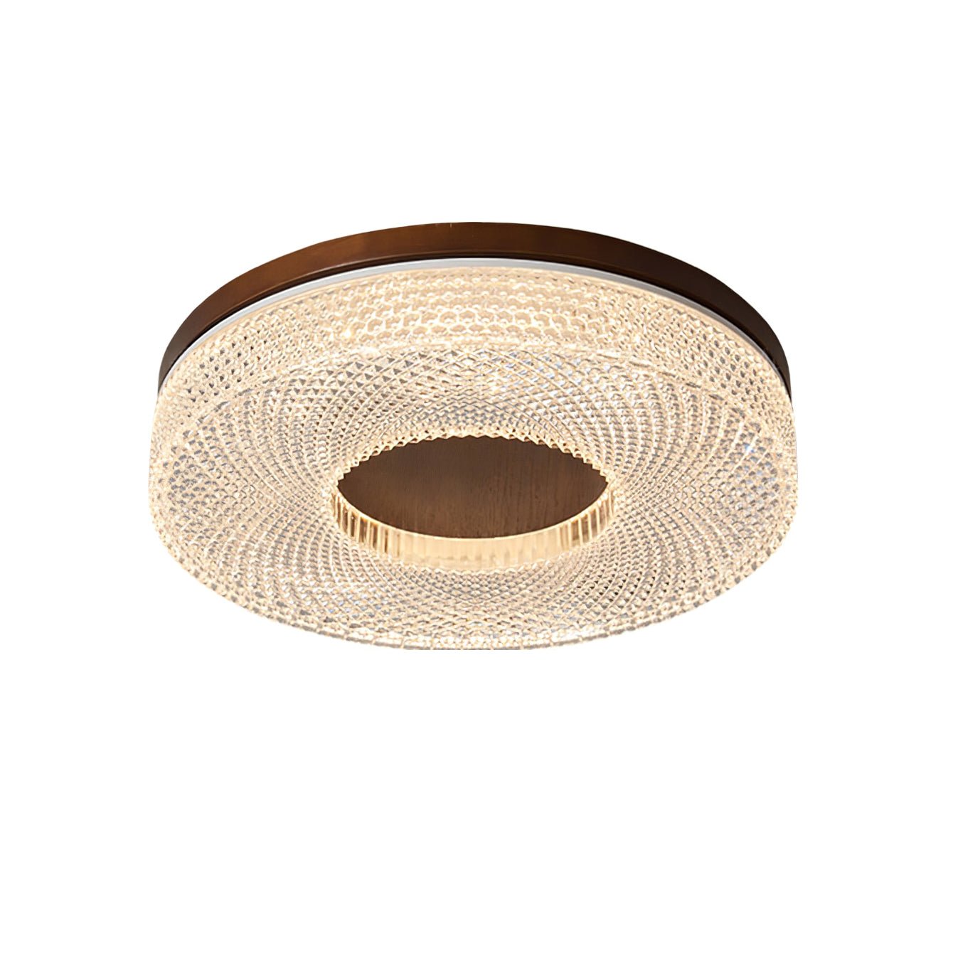 Acrylic Halo Ceiling Light | Round | White