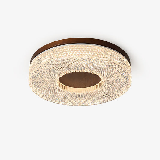 Acrylic Halo Ceiling Light | Round | White