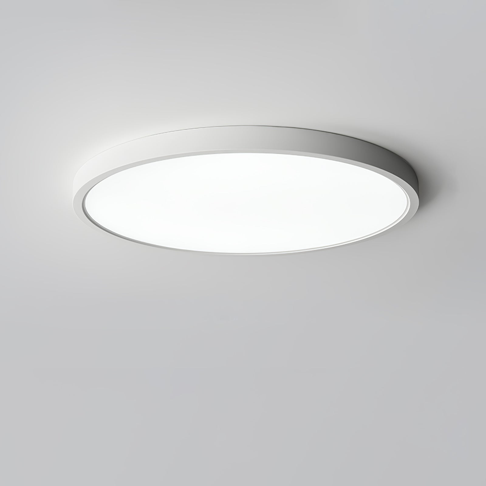 Acrylic Round Ceiling Light | Thinnest Design | White/Black