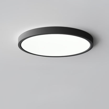 Acrylic Round Ceiling Light | Thinnest Design | White/Black