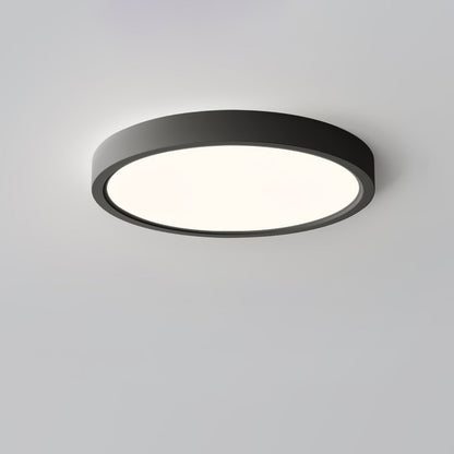 Acrylic Round Ceiling Light | Thinnest Design | White/Black