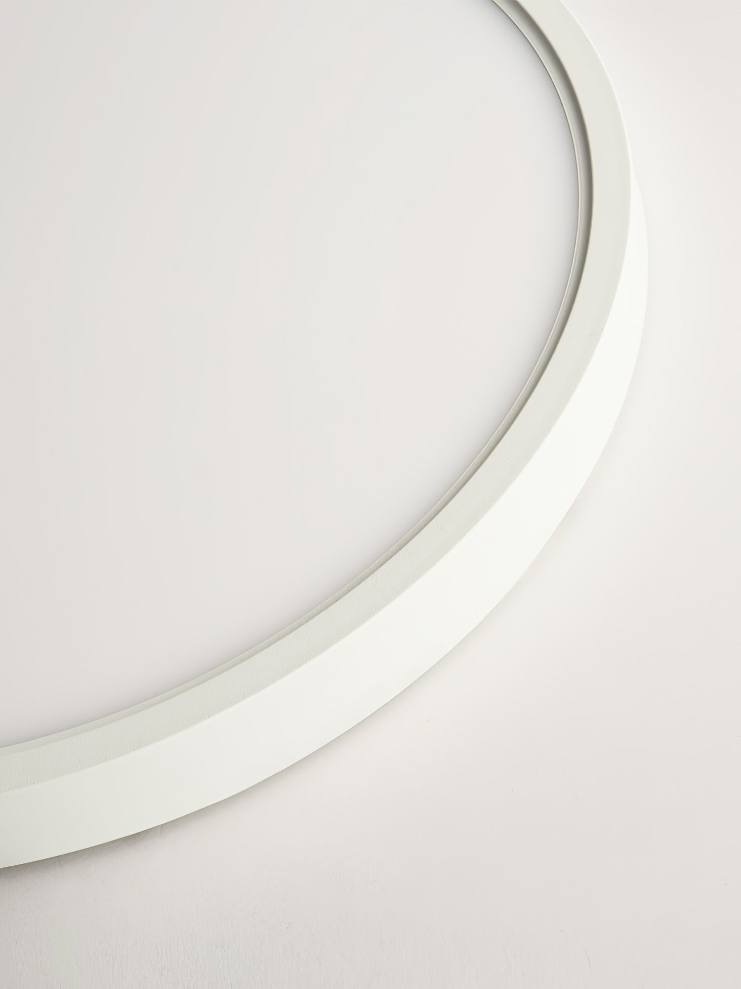Acrylic Round Ceiling Light | Thinnest Design | White/Black