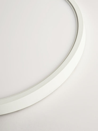 Acrylic Round Ceiling Light | Thinnest Design | White/Black