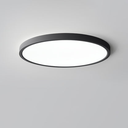 Acrylic Round Ceiling Light | Thinnest Design | White/Black