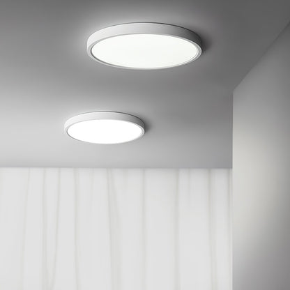 Acrylic Round Ceiling Light | Thinnest Design | White/Black