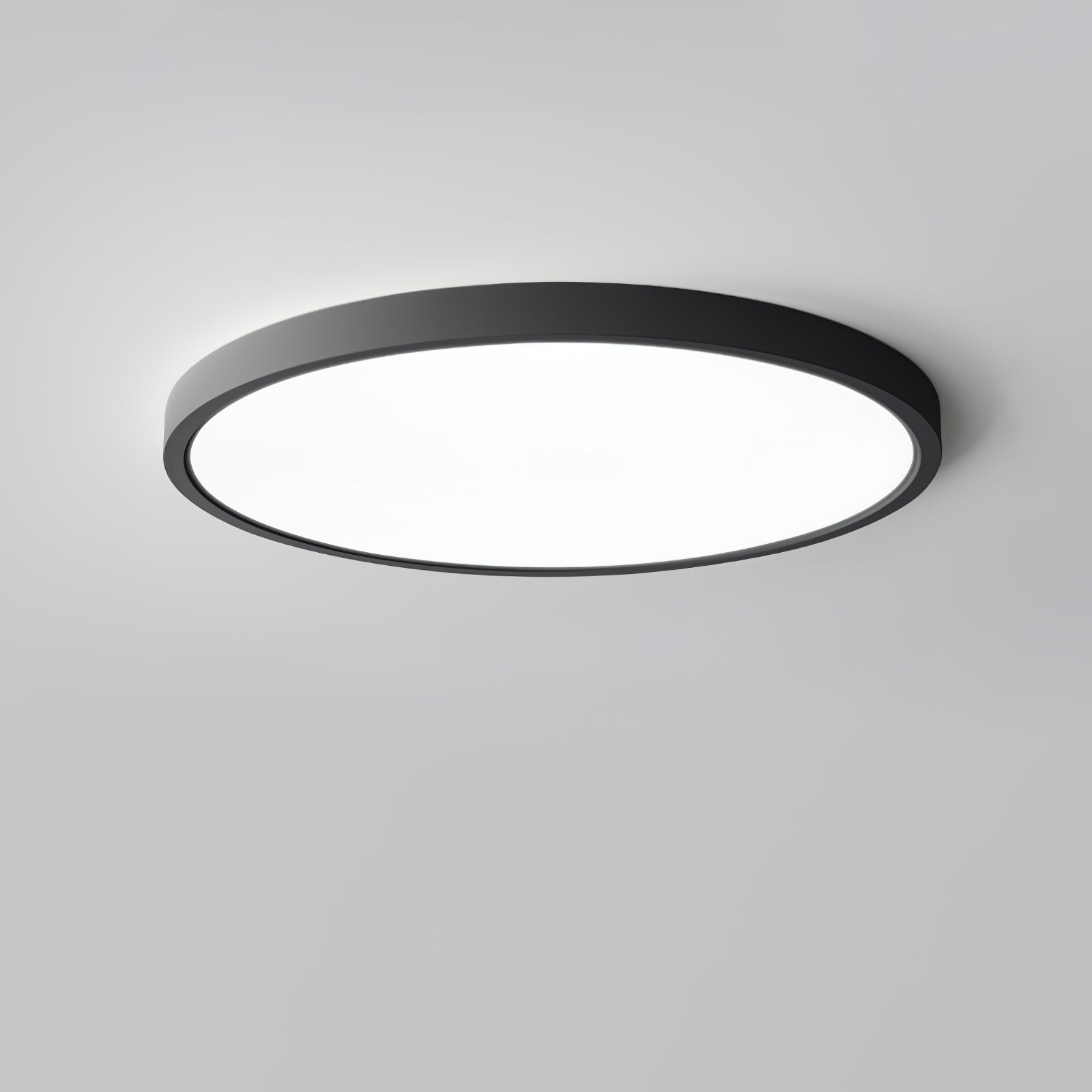 Acrylic Round Ceiling Light | Thinnest Design | White/Black