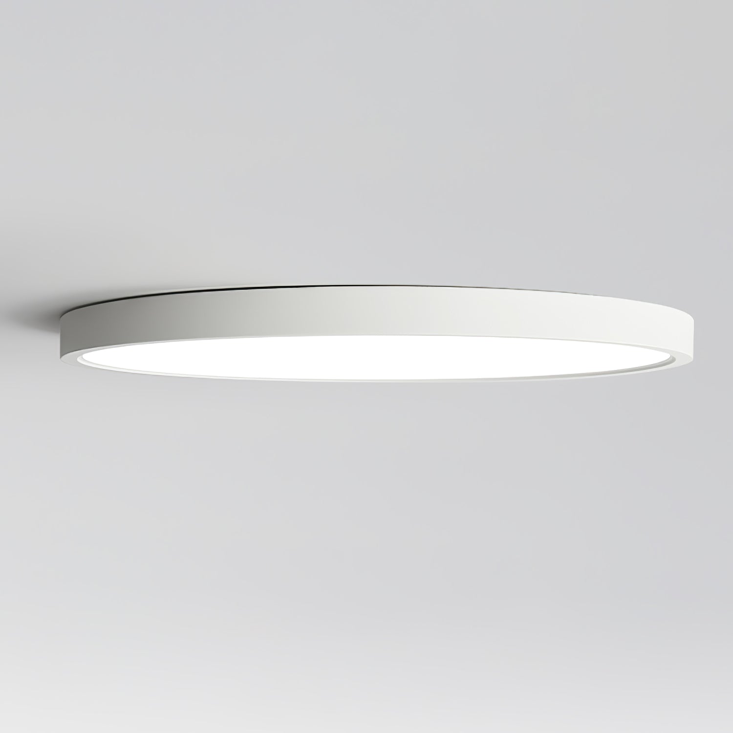Acrylic Round Ceiling Light | Thinnest Design | White/Black