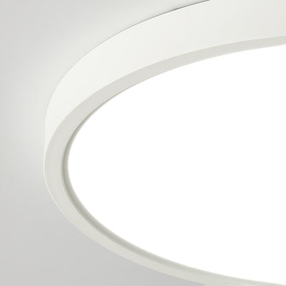 Acrylic Round Ceiling Light | Thinnest Design | White/Black