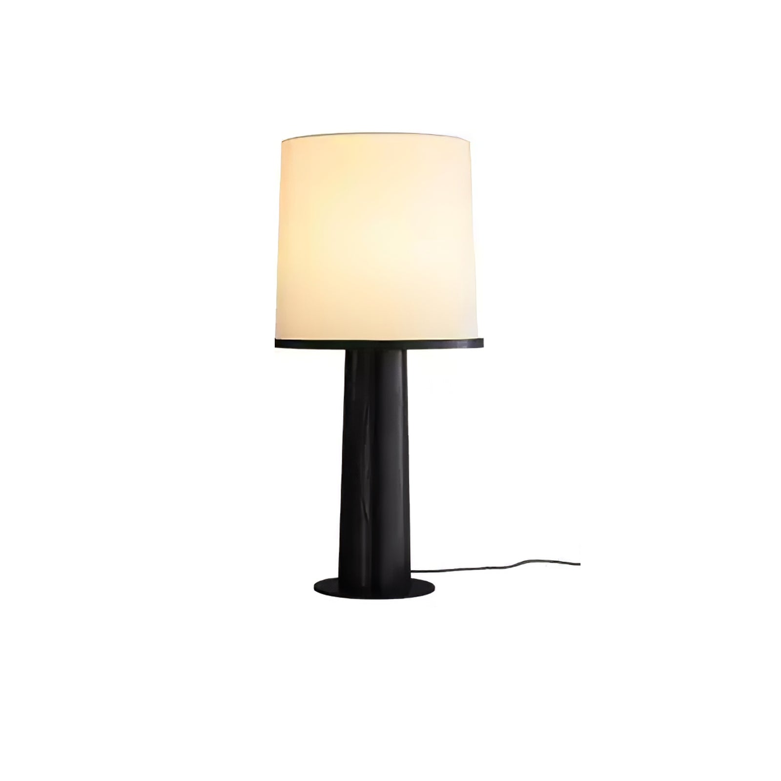 Ada Table Lamp | Wooden Base | White Shade