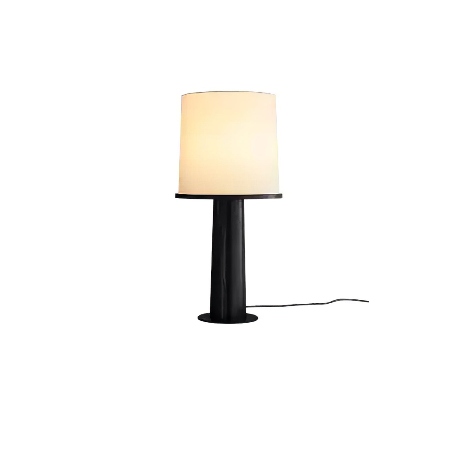 Ada Table Lamp | Wooden Base | White Shade