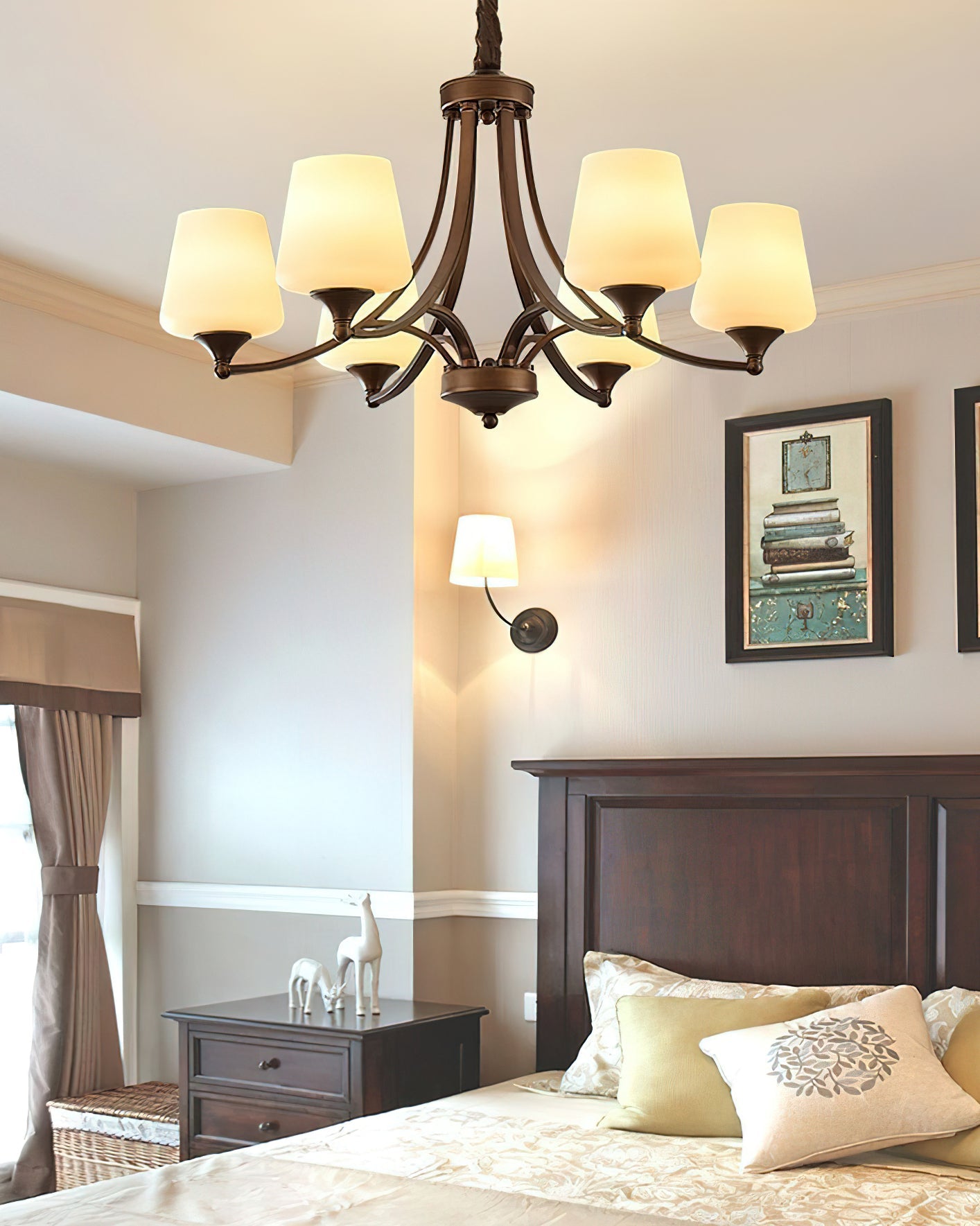 Adalyn Chandelier | Reddish Brown Metal | 3-10 Lights