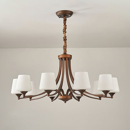 Adalyn Chandelier | Reddish Brown Metal | 3-10 Lights
