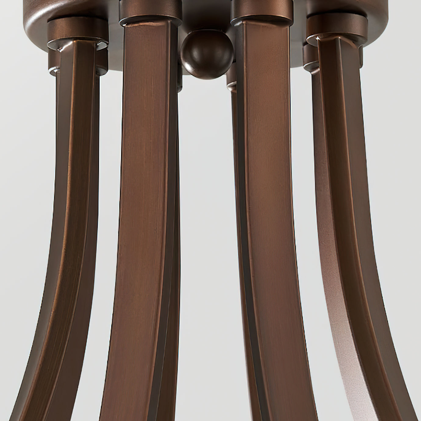 Adalyn Chandelier | Reddish Brown Metal | 3-10 Lights
