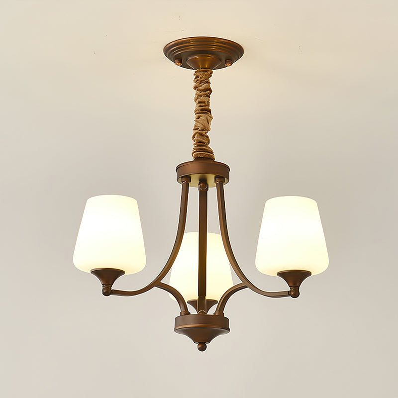 Adalyn Chandelier | Reddish Brown Metal | 3-10 Lights