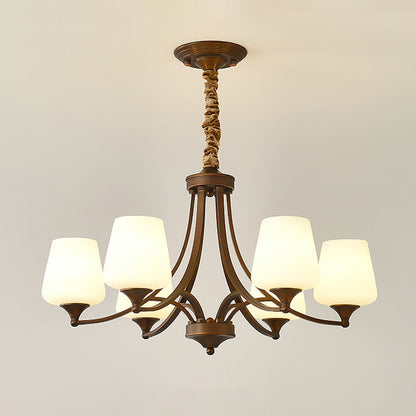 Adalyn Chandelier | Reddish Brown Metal | 3-10 Lights