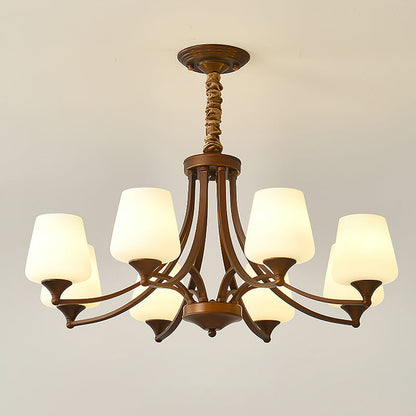 Adalyn Chandelier | Reddish Brown Metal | 3-10 Lights