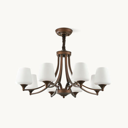 Adalyn Chandelier | Reddish Brown Metal | 3-10 Lights