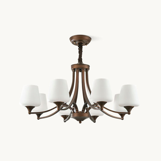 Adalyn Chandelier | Reddish Brown Metal | 3-10 Lights