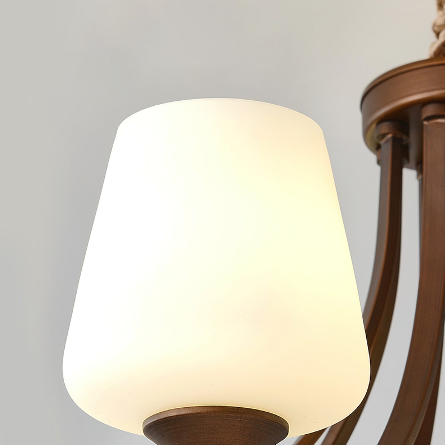Adalyn Chandelier | Reddish Brown Metal | 3-10 Lights