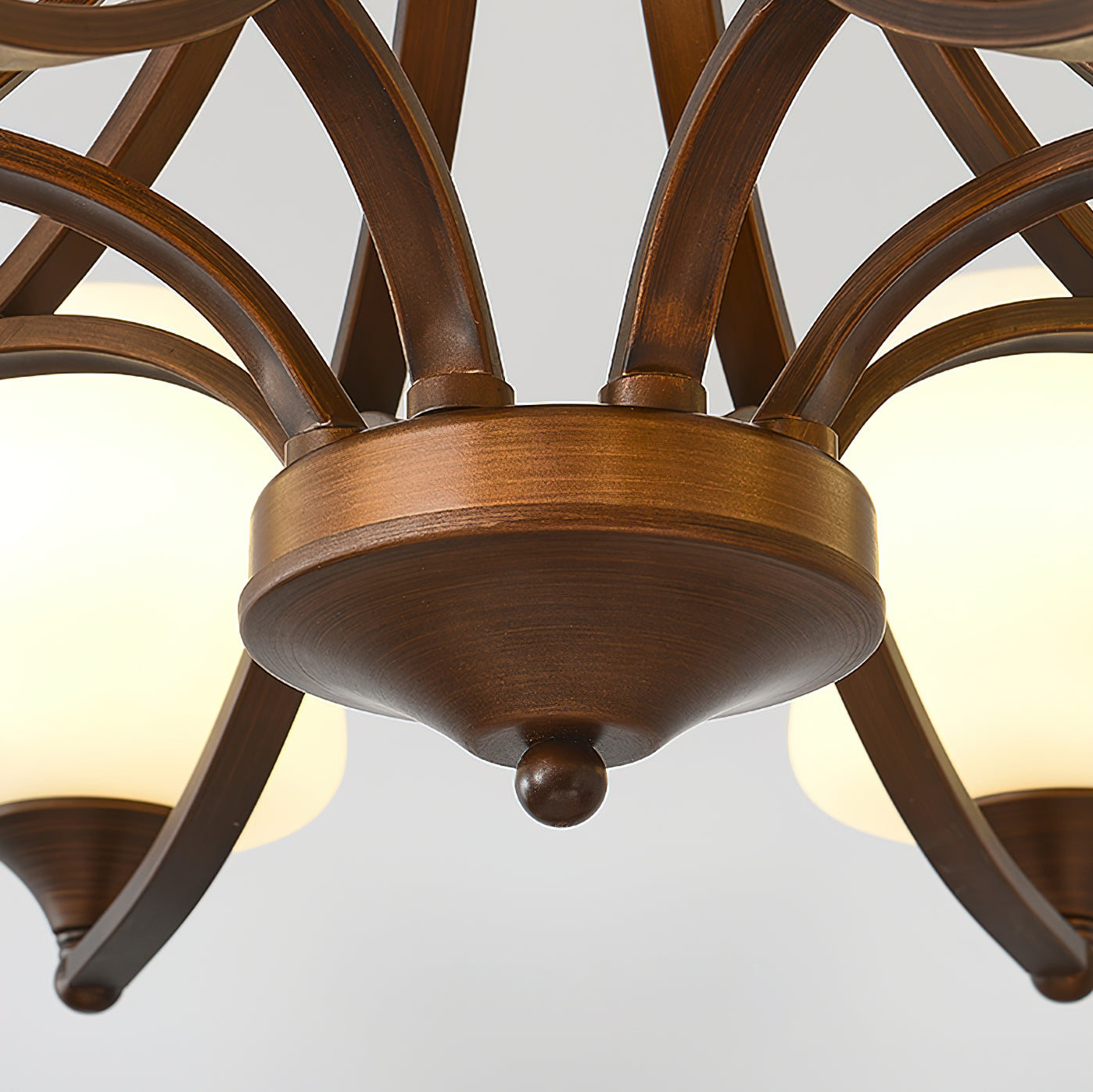 Adalyn Chandelier | Reddish Brown Metal | 3-10 Lights