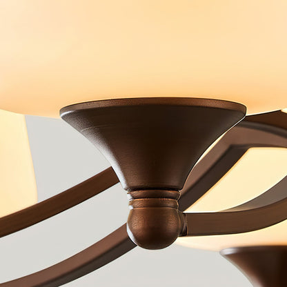 Adalyn Chandelier | Reddish Brown Metal | 3-10 Lights
