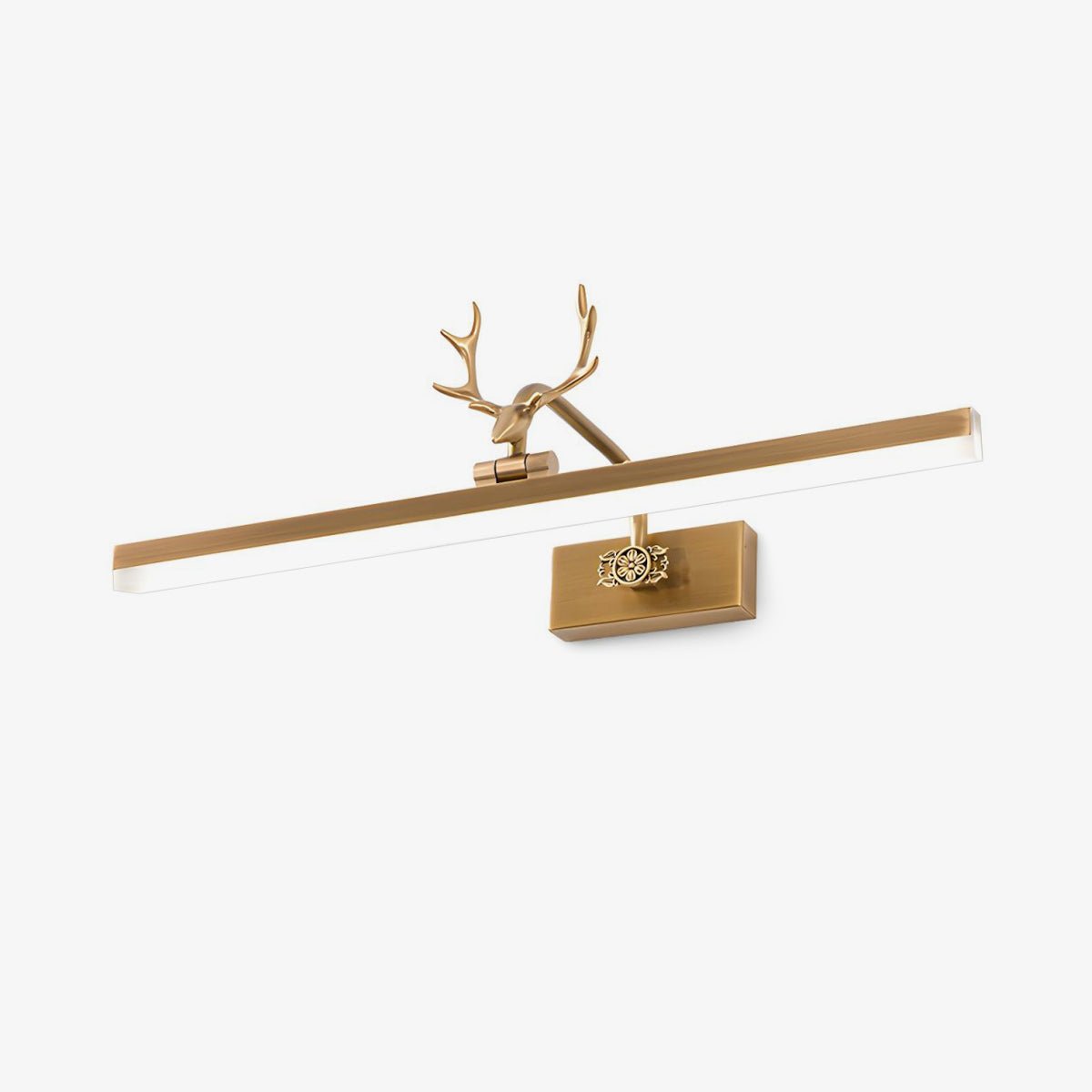 Adelaide Antler Wall Lamp | Metal & Acrylic | Gold