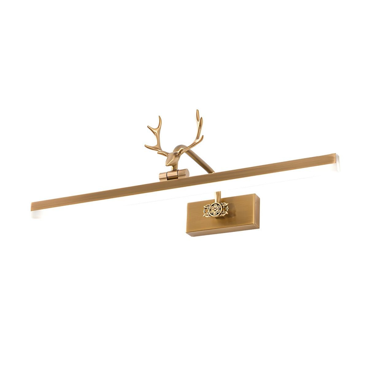 Adelaide Antler Wall Lamp | Metal & Acrylic | Gold