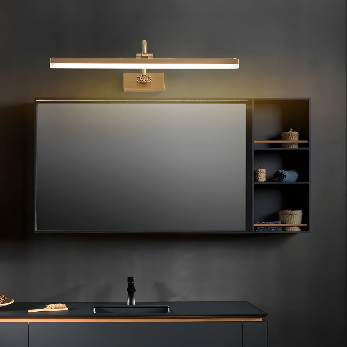 Adelaide Antler Wall Lamp | Metal & Acrylic | Gold