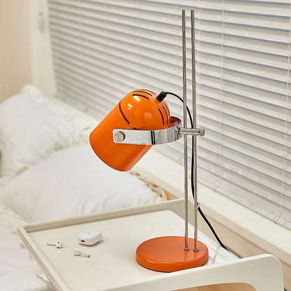 Adjusta Liftable Desk Lamp | Iron Construction | Chrome, Orange, Green