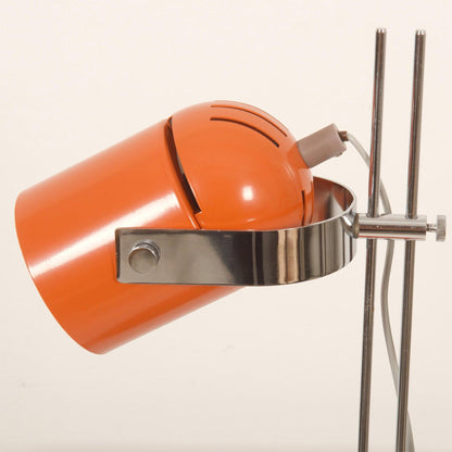 Adjusta Liftable Desk Lamp | Iron Construction | Chrome, Orange, Green