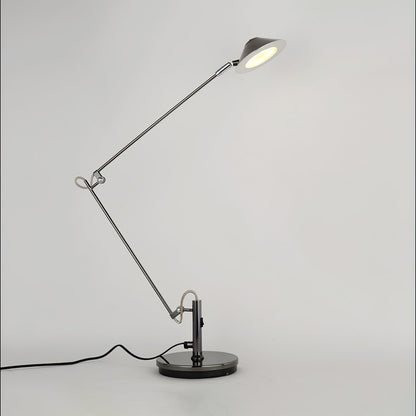 Adjustable Office Task Lamp | Metal | Black