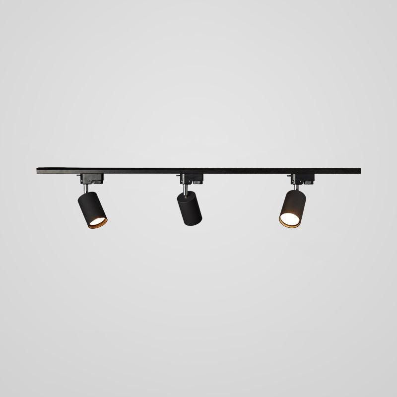 Ceiling Spotlight Track Light | Adjustable Metal | 3/4/5 Lamps, Black/White/Gold