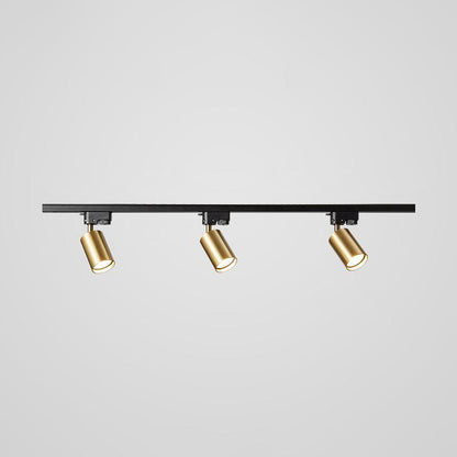 Ceiling Spotlight Track Light | Adjustable Metal | 3/4/5 Lamps, Black/White/Gold