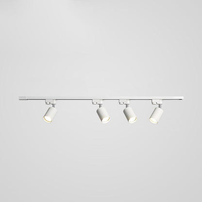 Ceiling Spotlight Track Light | Adjustable Metal | 3/4/5 Lamps, Black/White/Gold