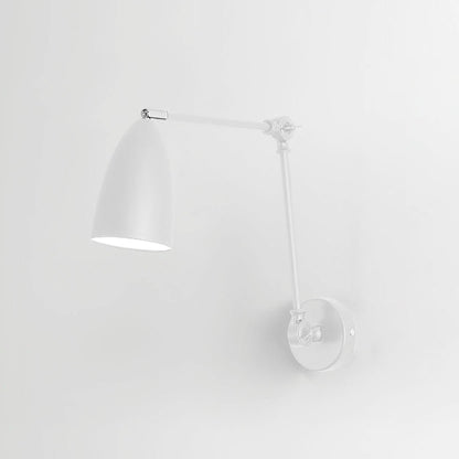 Adjustable Wall Lamp | Metal | White, Nickel, Black