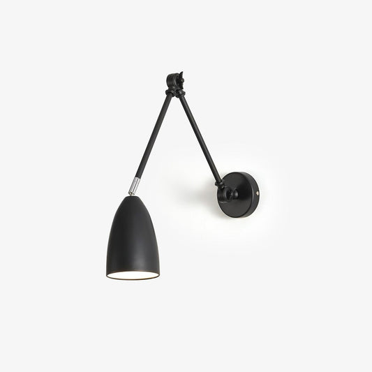 Adjustable Wall Lamp | Metal | White, Nickel, Black