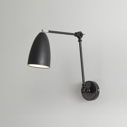 Adjustable Wall Lamp | Metal | White, Nickel, Black