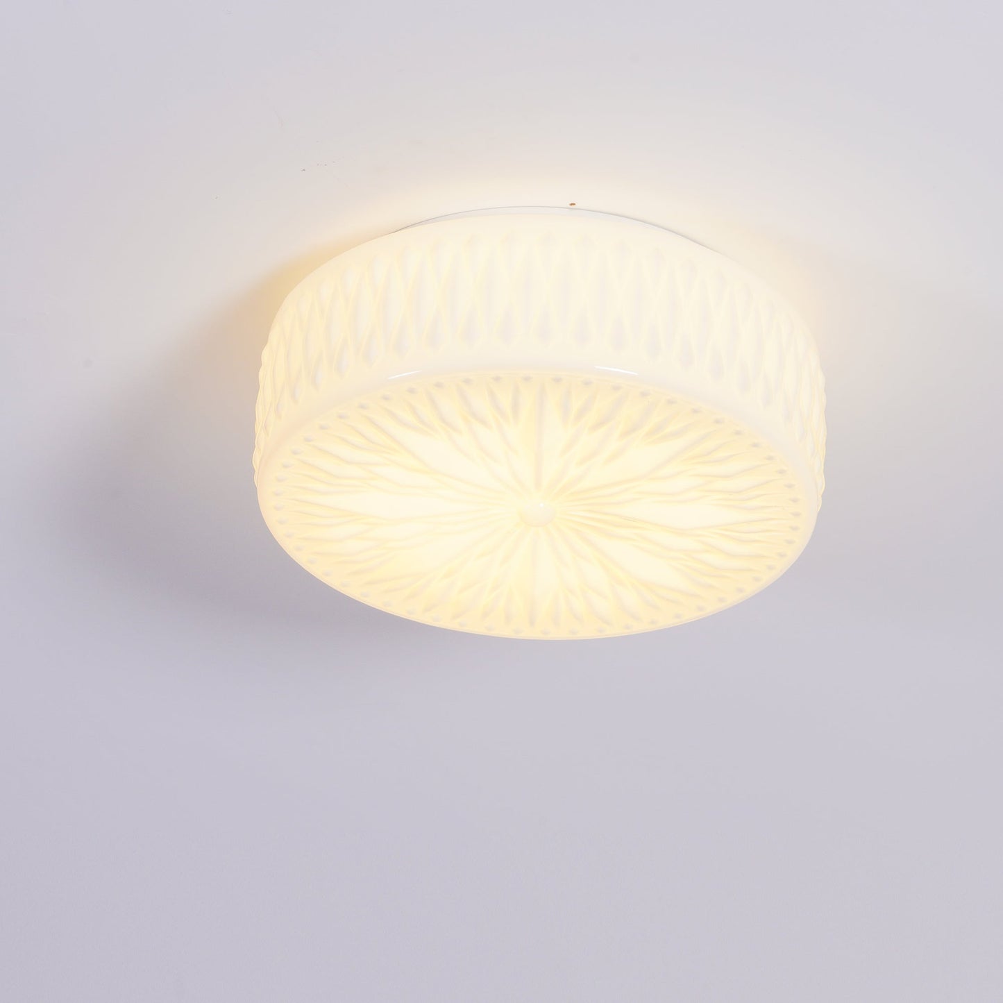 Adler Ceiling Light | Glass & Acrylic | Chrome Finish