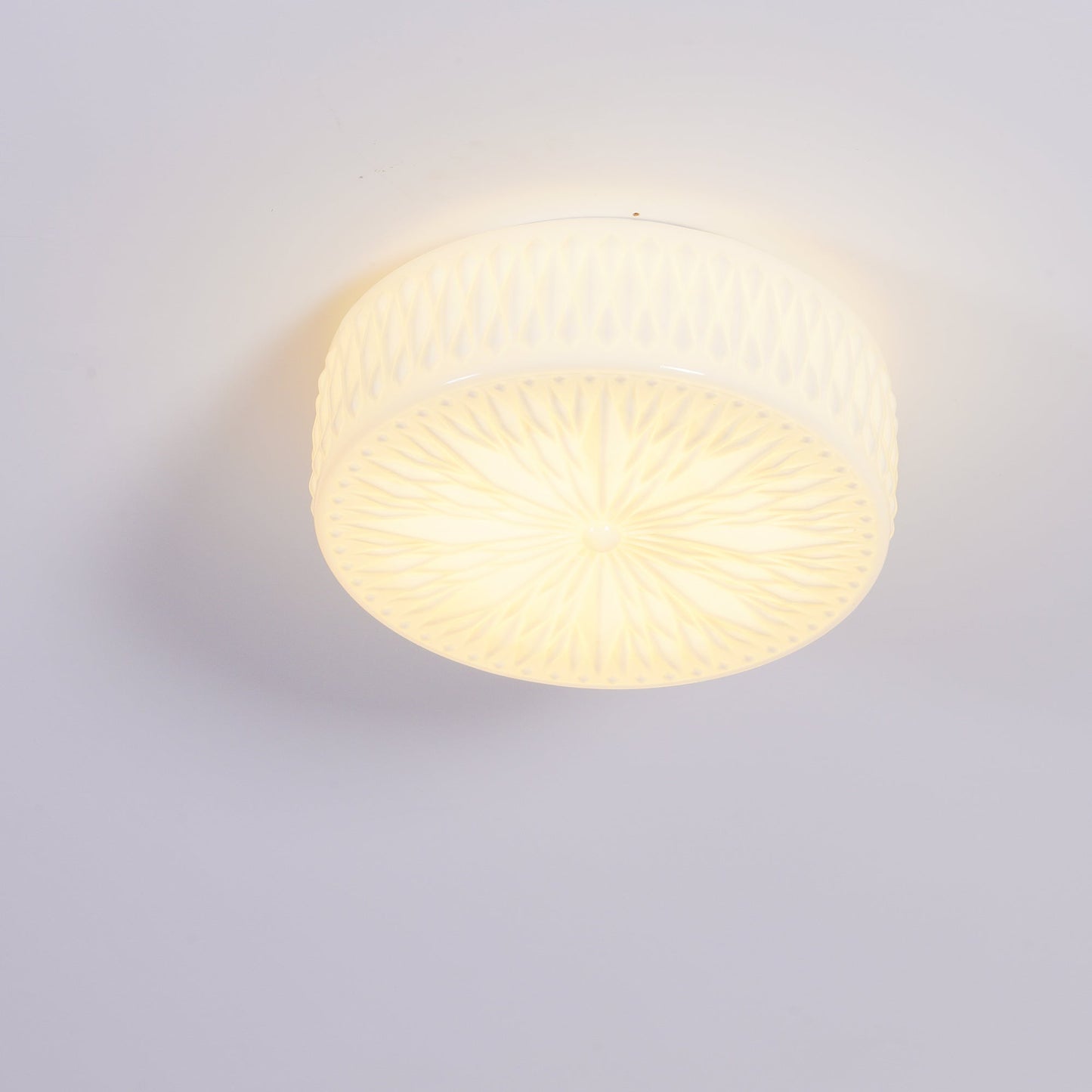 Adler Ceiling Light | Glass & Acrylic | Chrome Finish