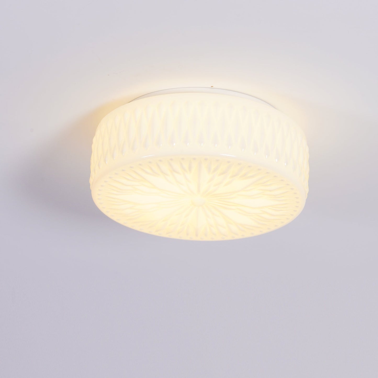 Adler Ceiling Light | Glass & Acrylic | Chrome Finish
