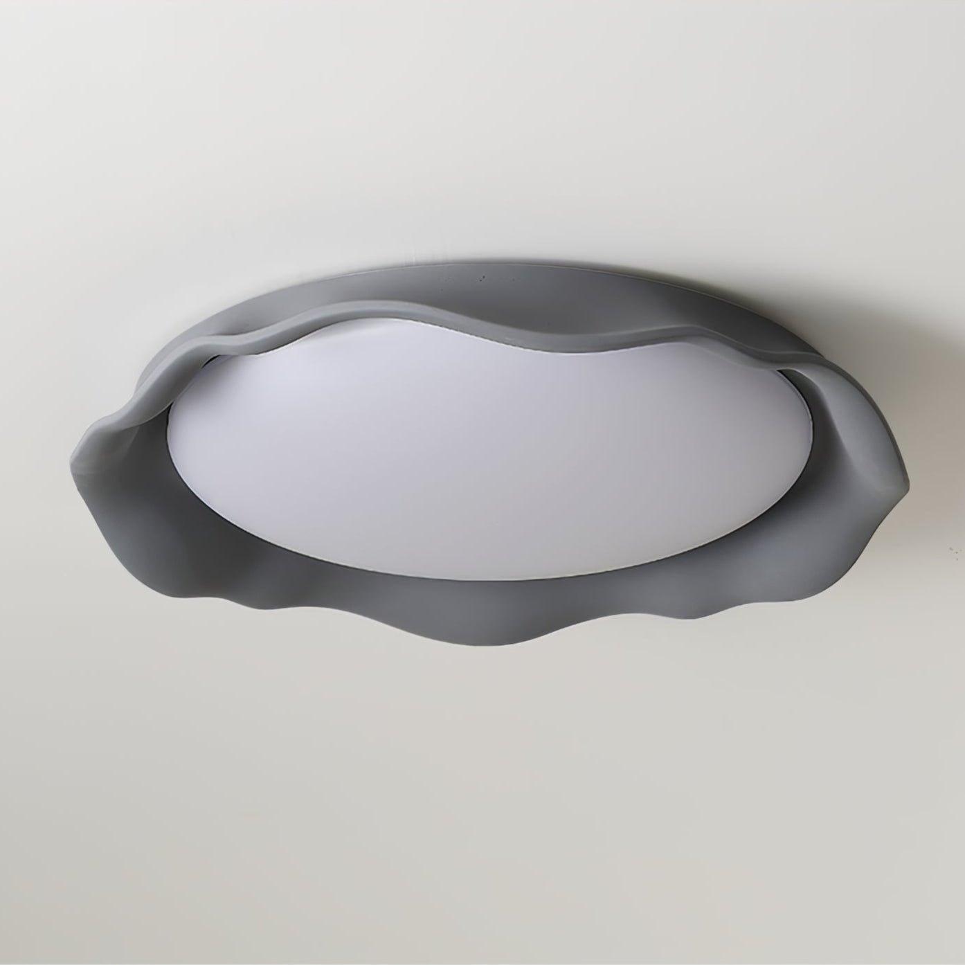 Aera Ceiling Light | Microcement | Gray, Beige, White
