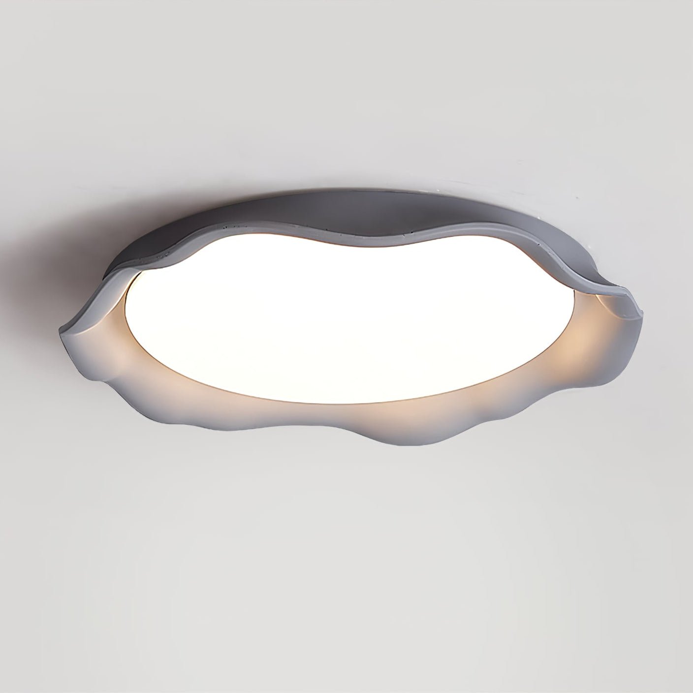 Aera Ceiling Light | Microcement | Gray, Beige, White