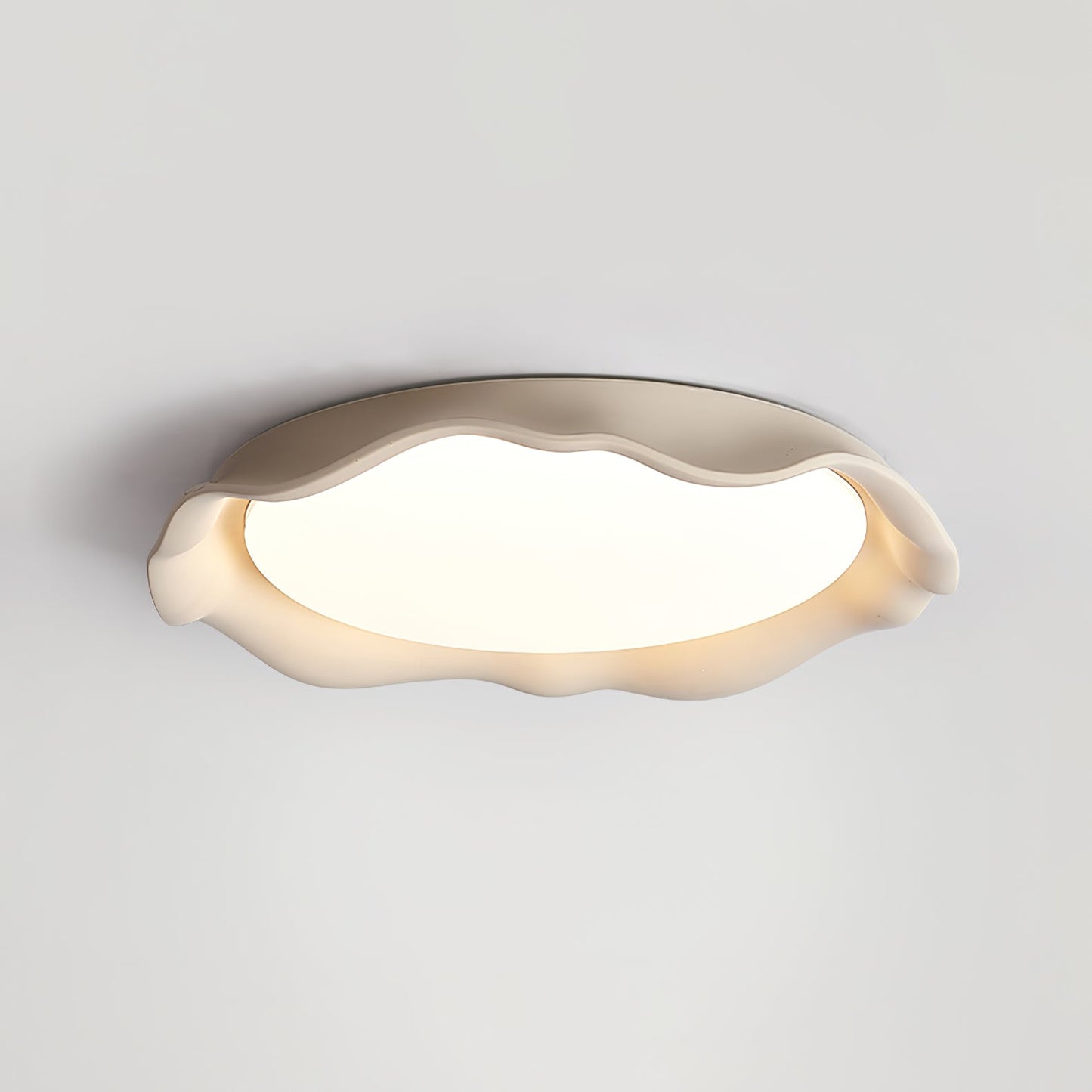 Aera Ceiling Light | Microcement | Gray, Beige, White