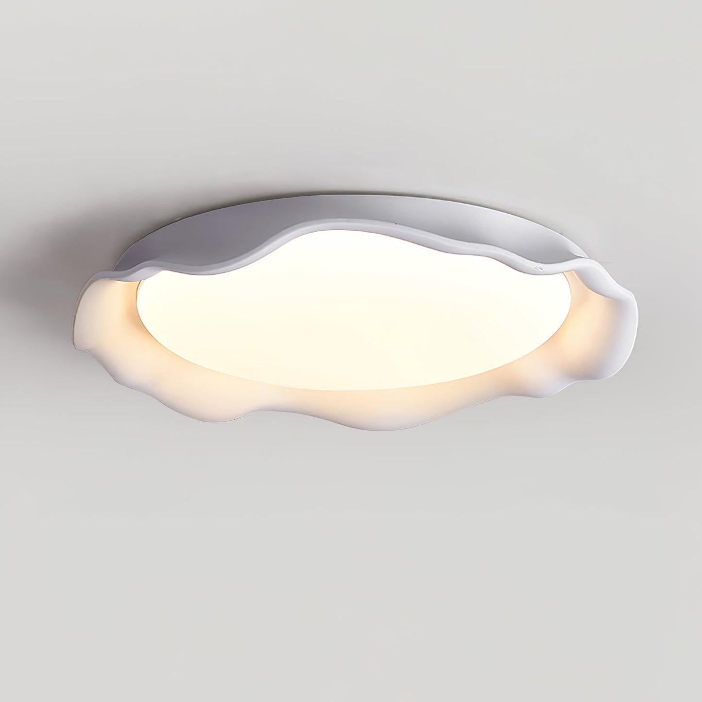 Aera Ceiling Light | Microcement | Gray, Beige, White