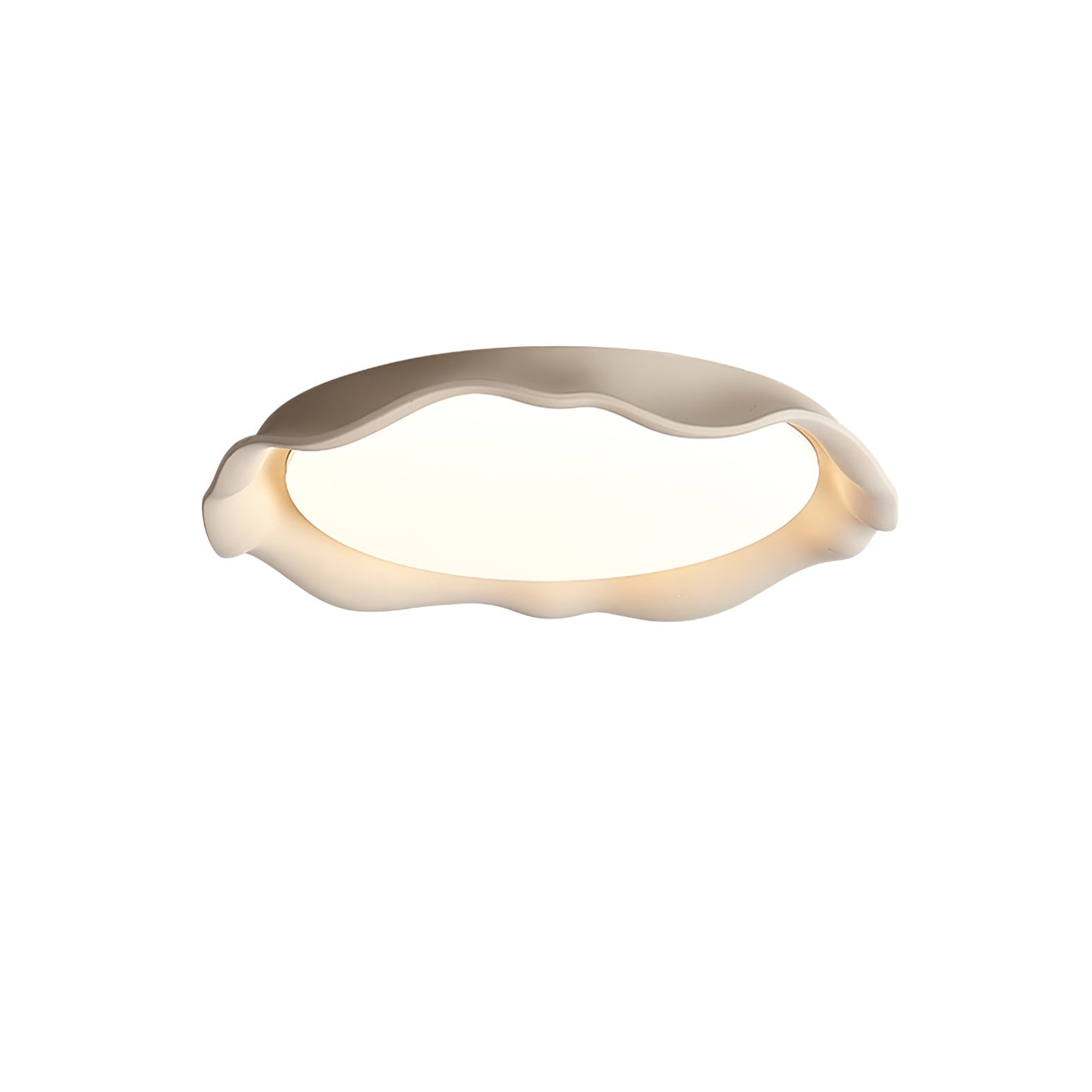 Aera Ceiling Light | Microcement | Gray, Beige, White